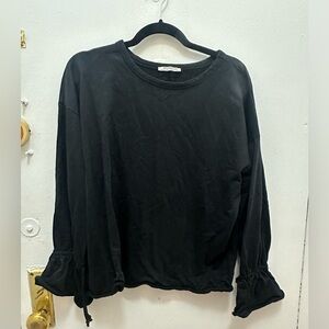 Zara top - sweatshirt material